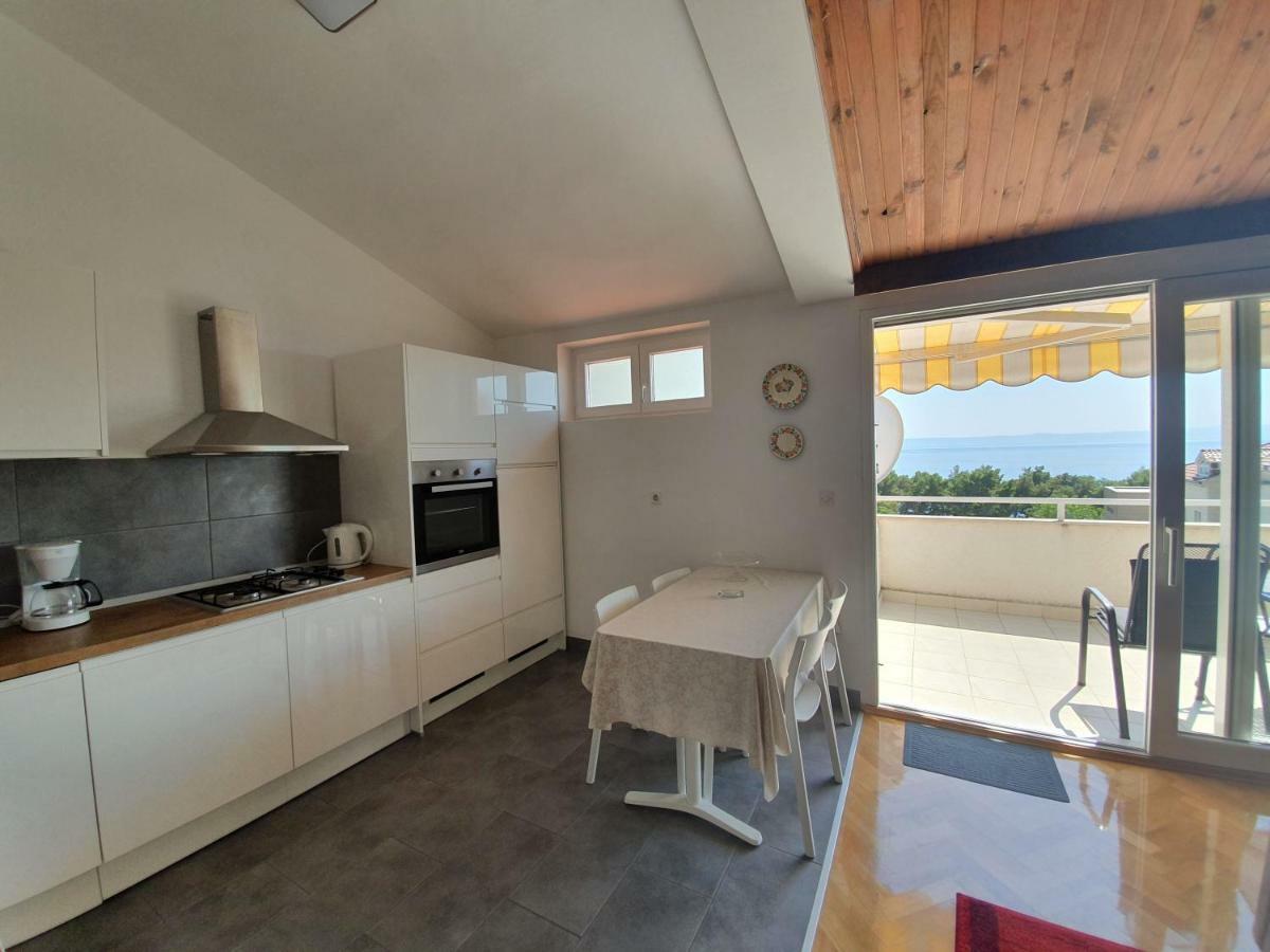 Penthouse Studio With Sea View Makarska Eksteriør billede